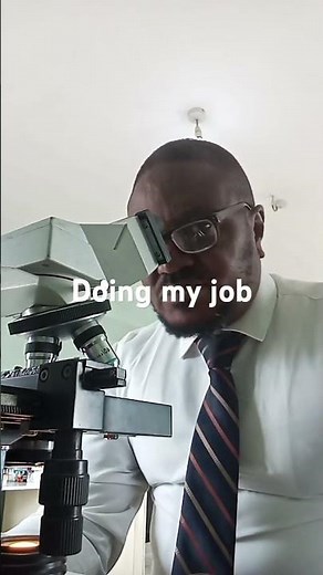 Looking into the microscope