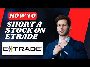 How to short a stock on Etrade I S M TECH