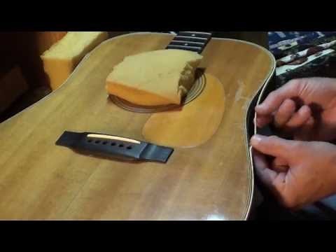 Martin d28 Guitar binding repair by Randy Schartiger guitar repair videos