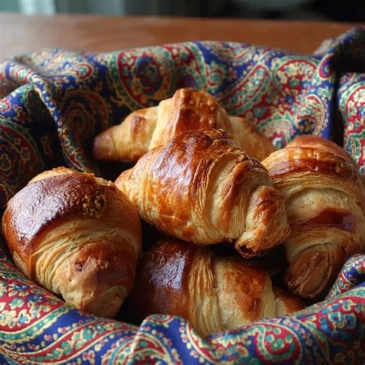 Homemade Butter Croissant Recipe | Flaky French Pastry Guide | Bakery Style Breakfast Pastry - Etsy