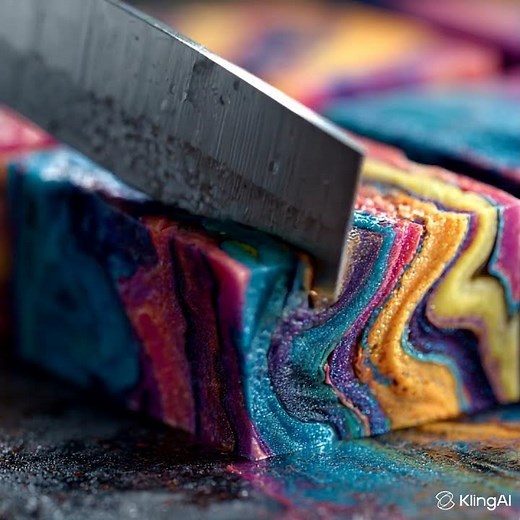 Oddly Satisfying Soap Cutting | Relaxing ASMR