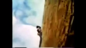 【まんが日本昔ばなし】　崖に一人で取り残された男