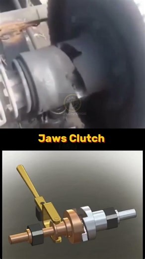 Jaw Clutch Mechanical Design#clutch, #mechanism, #motion, #mechanical, #engineering
