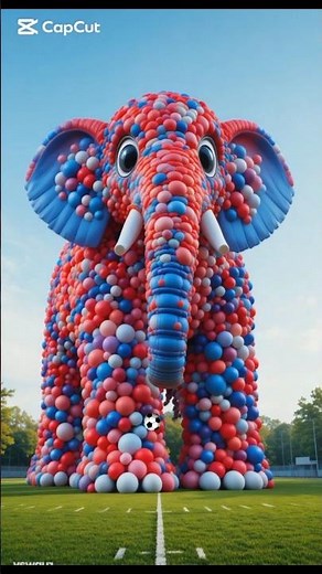 Giant Balloon Sculpture Come to Life! 🎈🔥