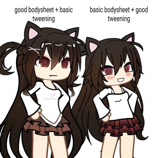 bodysheet and tweening trend idk