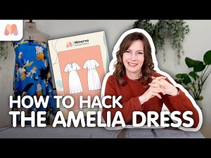 How to Pattern Hack the Amelia Dress | Sleeveless with Darts