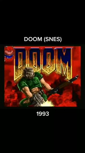 DOOM (SNES, 1993) - Classic Retro Gameplay