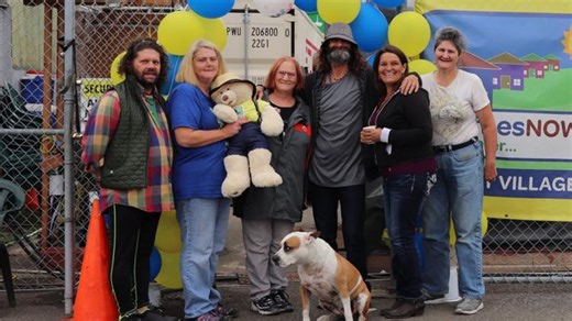 Tiny home village has free rent if you meet requirements - and it's expanding