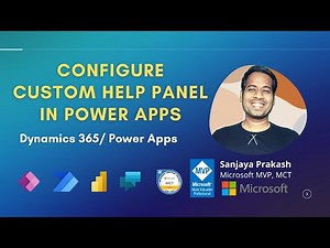 Configure Contextual Custom Help Panel in Power Apps or Dynamics 365