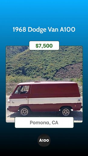 1.4K views · 14 reactions | New Listings on Dodge A100! 1.) 1968...