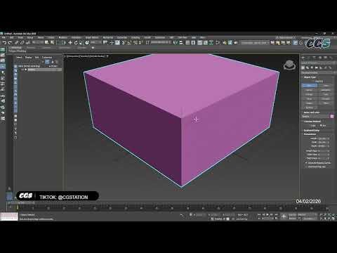creating a box in 3ds max