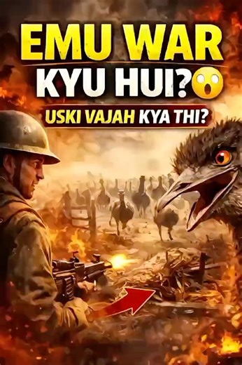 The great Emu war in Australia 😱 #EmuWar#WeirdHistory#StrangestWar#Immyfacts3