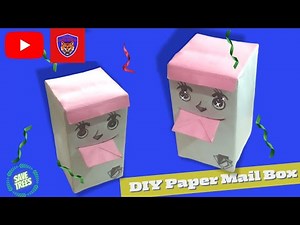 How To Make Origami Mailbox | Paper Mailbox | DIY Letter Box