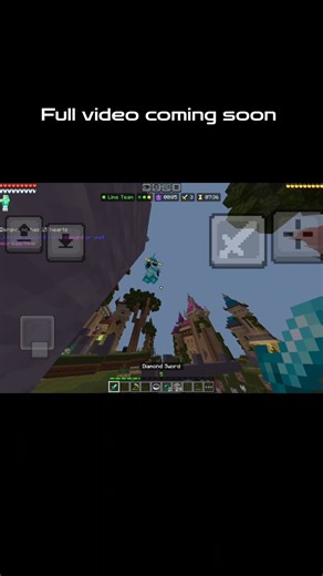 Double Kill | Hive Skywars Gameplay On Touch 🔥 #minecraft #hivemc #skywars