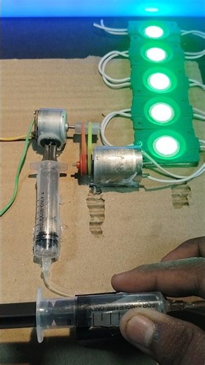 mini DC generator #shortvideo #experimnent #dcgenerator #shorts