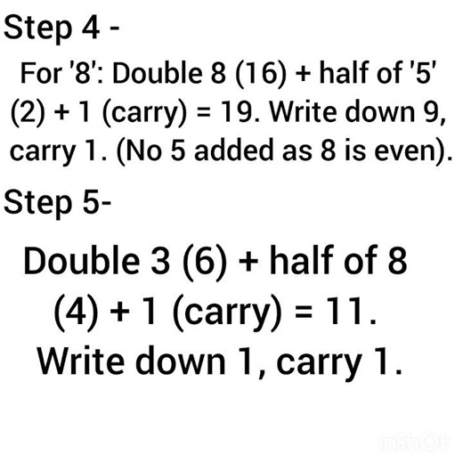 Tractenberg trick | Easy trick to multiply a number by 7#easytrick #trachtenberg #mentalmaths