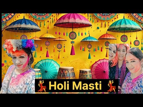 Holi masti ki kuch clips 💃🤗❤️💞masti always 🥰💃
