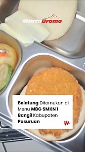 252K views · 13K reactions | Belatung ditemukan dalam menu Program...