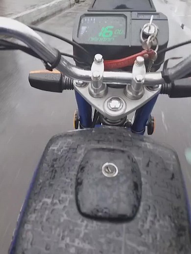 Digital Speedometer Showcase on a Motorcycle