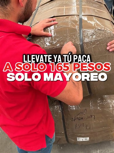 TU PACA A SÓLO $165‼️SÓLO MAYOREO 😉 Comenta CHAMRRA para más información 📲❤️ #Viral #Pacas #Mayorista #Emprende #FYP