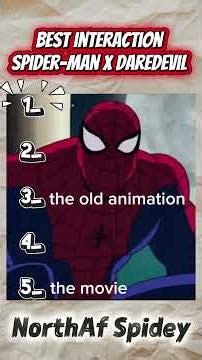 Best spiderman and daredevil interactions