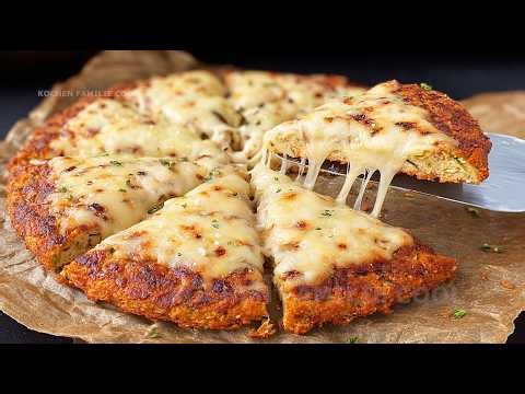 COTTAGE CHEESE GARLIC FLATBREAD — No Flour, High Protein