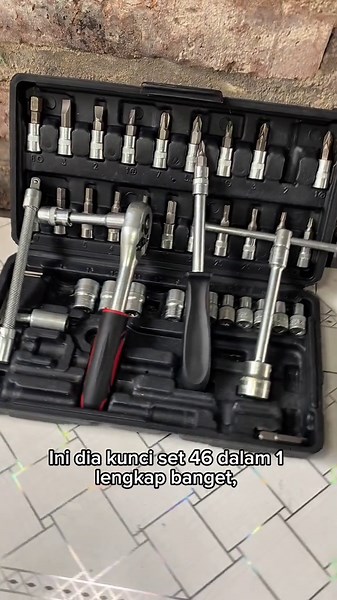 Cukup satu set untuk segala keperluan #promomakanharian #fyp #viral #kuncisocketmultifungsi #toolboxlengkap