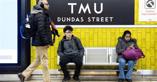 TTC unveils new TMU Station signs, marking the end of Dundas Station