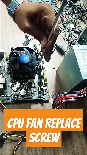How to Replace a CPU Fan | Step-by-Step Guide for Beginners #techtips #hardwareupgrades