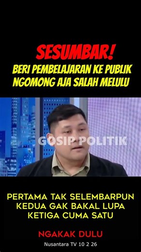 Sesumbar Beri Pembelajaran Tapi Salah Melulu Pertama Tak Selembarpun Ke2 Gak bakal Lupa k3 Cuma Satu