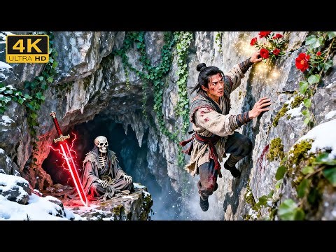 【必看武俠電影】採藥小夥被推下懸崖，因禍得福吃下千年靈草，被劍仙收徒逆天改命！ #movie #武俠 #動作