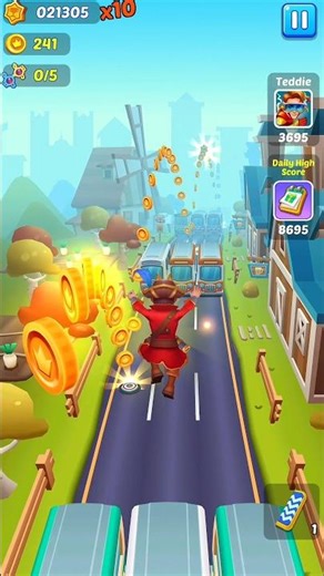 Subway Princess Pirate Speed Run 🏴‍☠️⚡#subwayprincessrunner #runnergame #shortsfeed