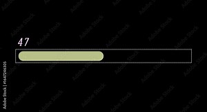 "4K Seamless Loop Loading Bar ,Loading Bar Pixel 8-bit. Retro Progress Bar on Black Screen .Glitch loading bar. Animation of cyberpunk style loading bar with glitch effect. Futuristic uploading progre