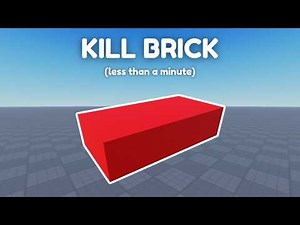 How To Make a KILL BRICK in Roblox Studio (2026)