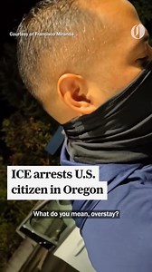 Francisco Miranda, a U.S. citizen caught up in the Trump administration’s immigration sweep, was able to record his arrest in Portland before ICE agents confiscated his cellphone. While ICE officers have mistakenly arrested citizens in several documented cases across the country this year, Miranda appears to be the first known case of a citizen being arrested in Oregon. Read more at https://www.oregonlive.com/politics/2025/10/ice-arrests-us-citizen-in-oregon-attorney-decries-illegal-abduction.ht