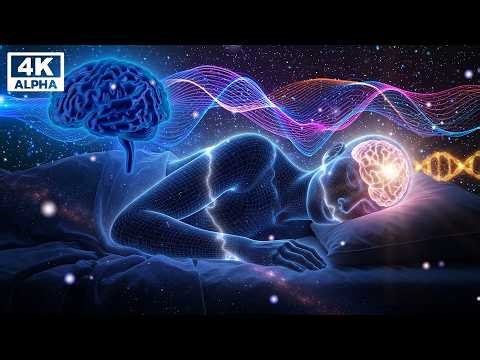 432Hz + 528Hz + 963Hz | Alpha Waves Heal The Whole Body and Spirit, Brain Massage While You Sleep
