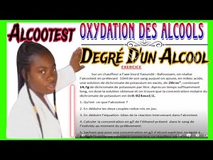 DEGRE D'UN ALCOOL 💠