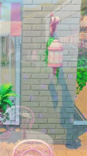 That Pink Bakery Aesthetic Though 😍 #sims4 #buildhack #shorts