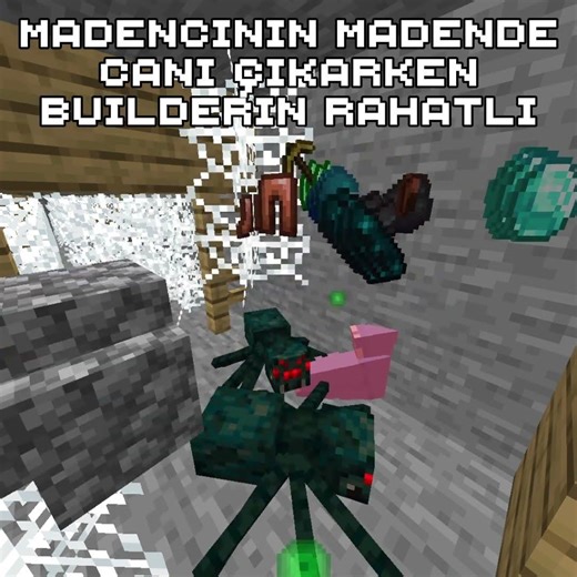 madenci aga öldü #keşfet #minecraft