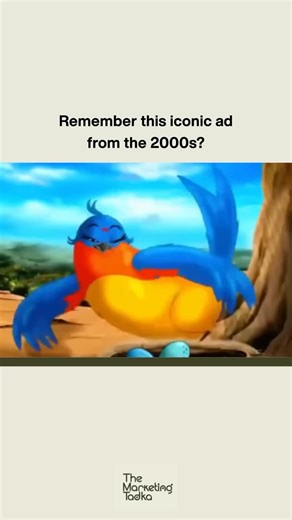 The Marketing Tadka on Instagram: "The Big Babol “Kachua” commercial from the early 2000s is a nostalgic favourite that tells an adorable story: a baby tortoise adopted by a bird family who dreams of flying and finally does—thanks to one giant pink bubble. It turns a simple idea into a sweet, imaginative world and beautifully echoes the brand line, “Bade Kaam Ki Cheez.” The ad stood out for its cinematic charm and thoughtful details. Made by McCann Erickson Mumbai, it featured lovable characters