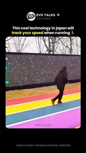 Japan Built a Track That Shows Your Speed While Running 😳🏃‍♂️
