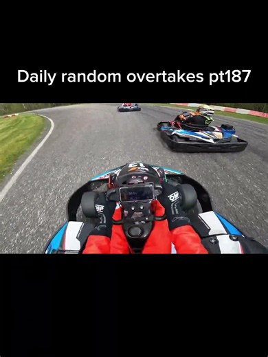 🧠 Better Line = Easy Pass! #karting #automobile #gopro