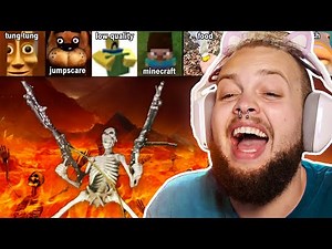 Unusual Memes Bingo but I Have to Fill Out the ENTIRE BOARD!