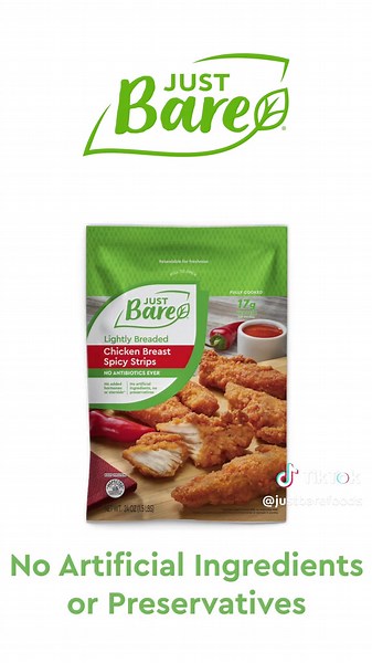 No antibiotics ever. No added hormones or steroids. No added preservatives. Just simple protein. Just Right. Just Bare®. #NowAtTarget #JustBare #JustRightJustBare