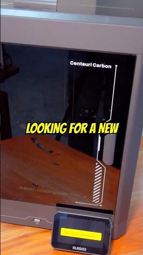 ELEGOO Centauri Carbon has landed 🤩 Unboxing, Set up, & Test print #3dprinting #3dprinter #3dprinted