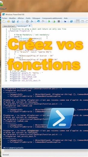 Automate Windows: Create your PowerShell functions #short