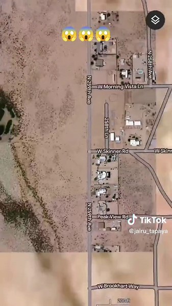 The Giant Triangle in Arizona. 😱 #googleearth #fyp #gianttriangle