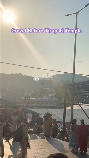 Tirupati Temple View #tirumalatirupatiinfobykhm #tirupati #tirumala #balaji #ttd #tirupatibalaji