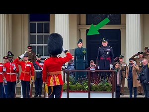 All Eyes on Princess Catherine ☘️ Irish Guards Salute Princess of Wales | St Patrick’s Day 17/03/25