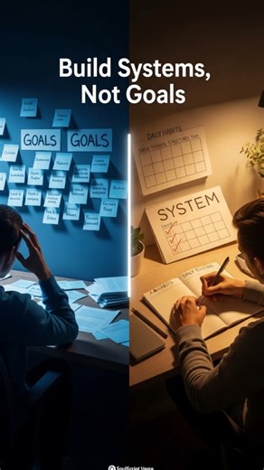 Stop Setting Goals, Build Systems That Guarantee Success